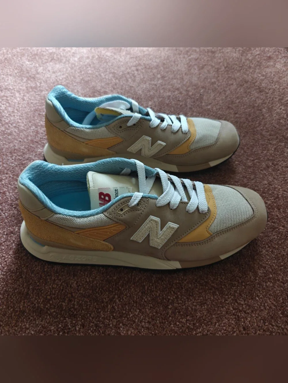 New Balance 998 Made in USA Sandstone Incense